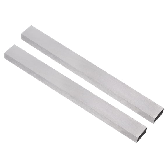 Uxcell Lathe Tool Bit Blanks 10mm x 20mm x 200mm Square HSS (High Speed Steel) Turning Tool Milling Blank 2 Pieces
