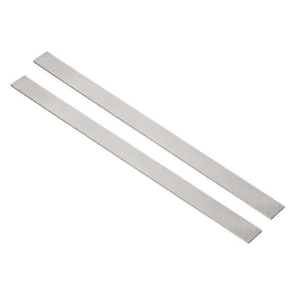 Uxcell Lathe Tool Bit Blanks 2mm x 20mm x 300mm Square HSS (High Speed Steel) Turning Tool Milling Blank 2 Pieces