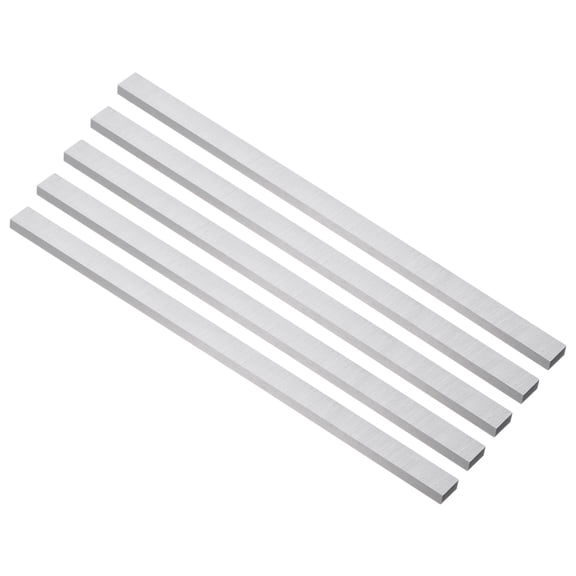 Uxcell Lathe Tool Bit Blanks 5mm x 10mm x 200mm Square HSS (High Speed Steel) Turning Tool Milling Blank 5 Pieces