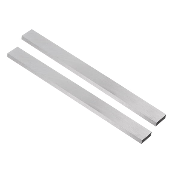 Uxcell Lathe Tool Bit Blanks 6mm x 18mm x 200mm Square HSS (High Speed Steel) Turning Tool Milling Blank 2 Pieces
