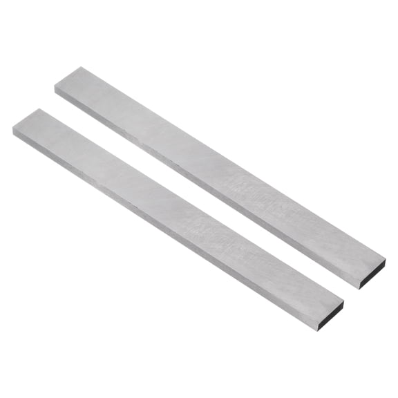 Uxcell Lathe Tool Bit Blanks 6mm x 20mm x 200mm Square HSS (High Speed Steel) Turning Tool Milling Blank 2 Pieces