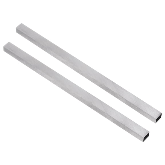 Uxcell Lathe Tool Bit Blanks 8mm x 10mm x 200mm Square HSS (High Speed Steel) Turning Tool Milling Blank 2 Pieces