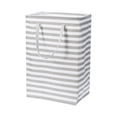thumbnail image 1 of Uxcell Laundry Basket, Large Collapsible Laundry Hamper Clothes Hamper for Bathroom Bedroom Dorm Grey Stripe, 1 of 7