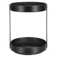 thumbnail image 1 of Uxcell Lazy Susan Turntable, 2 Tier Rotating Spice Racks Suitable for Furniture Pantry Kitchen Countertop Bathroom, 1 of 6