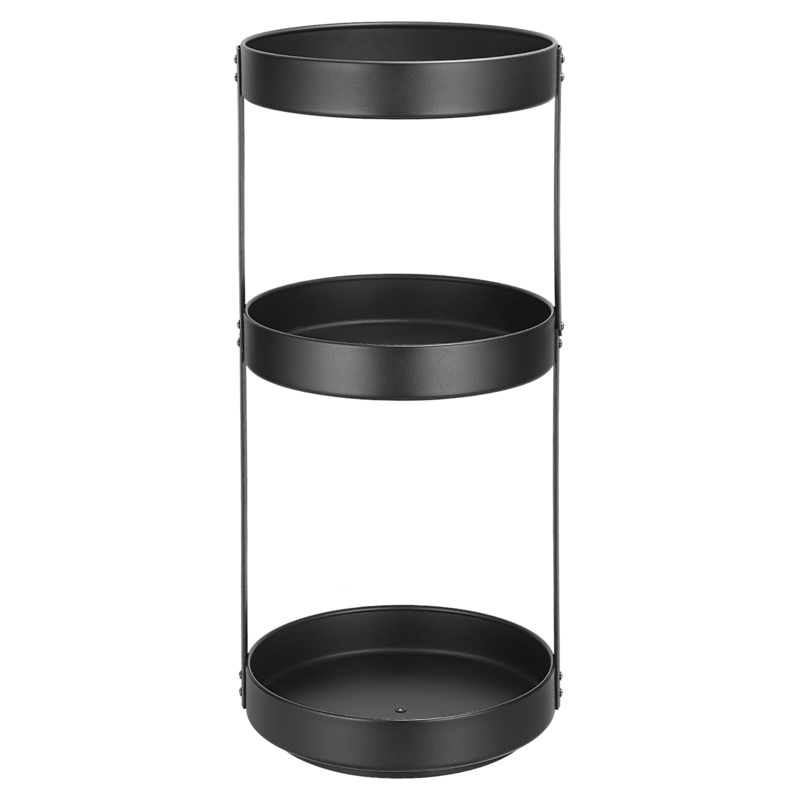 JIAYUYUARPY Rotating Spice Rack Organizer – Stainless Steel Lazy Susan For Kitchen Countertop, Cabinet, Pantry (Black) - View #11