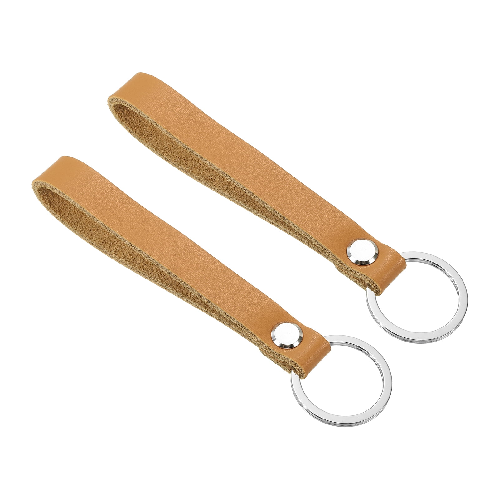 Uxcell-Leather-Keychain-Key-