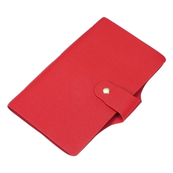 Uxcell Leather Professional Credit Card Holder, 96 Slots Business Card Organizer