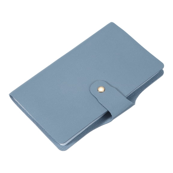 Uxcell Leather Professional Credit Card Holder, 96 Slots Business Card Organizer