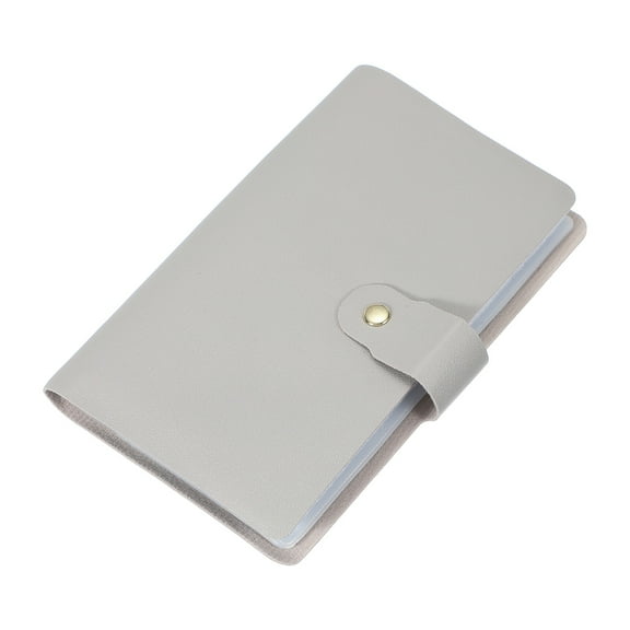 Uxcell Leather Professional Credit Card Holder, 96 Slots Business Card Organizer