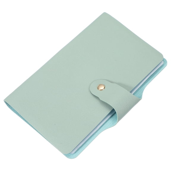 Uxcell Leather Professional Credit Card Holder, 96 Slots Business Card Organizer