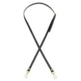 thumbnail image 1 of Uxcell Leather Purse Strap Replacement PU Adjustable Shoulder Crossbody Replacement Strap Black/Gold, 1 of 7
