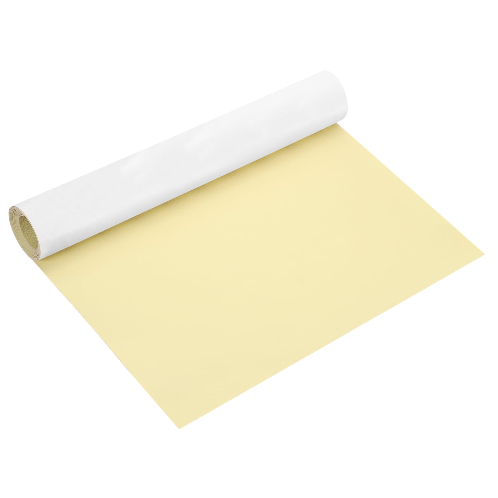Uxcell Leather Repair Patch 16"x79" Self-Adhesive Leather Vinyl Repair Tape Kit for Furniture Couches Sofa Chair Car Boat Seats Jackets, Beige