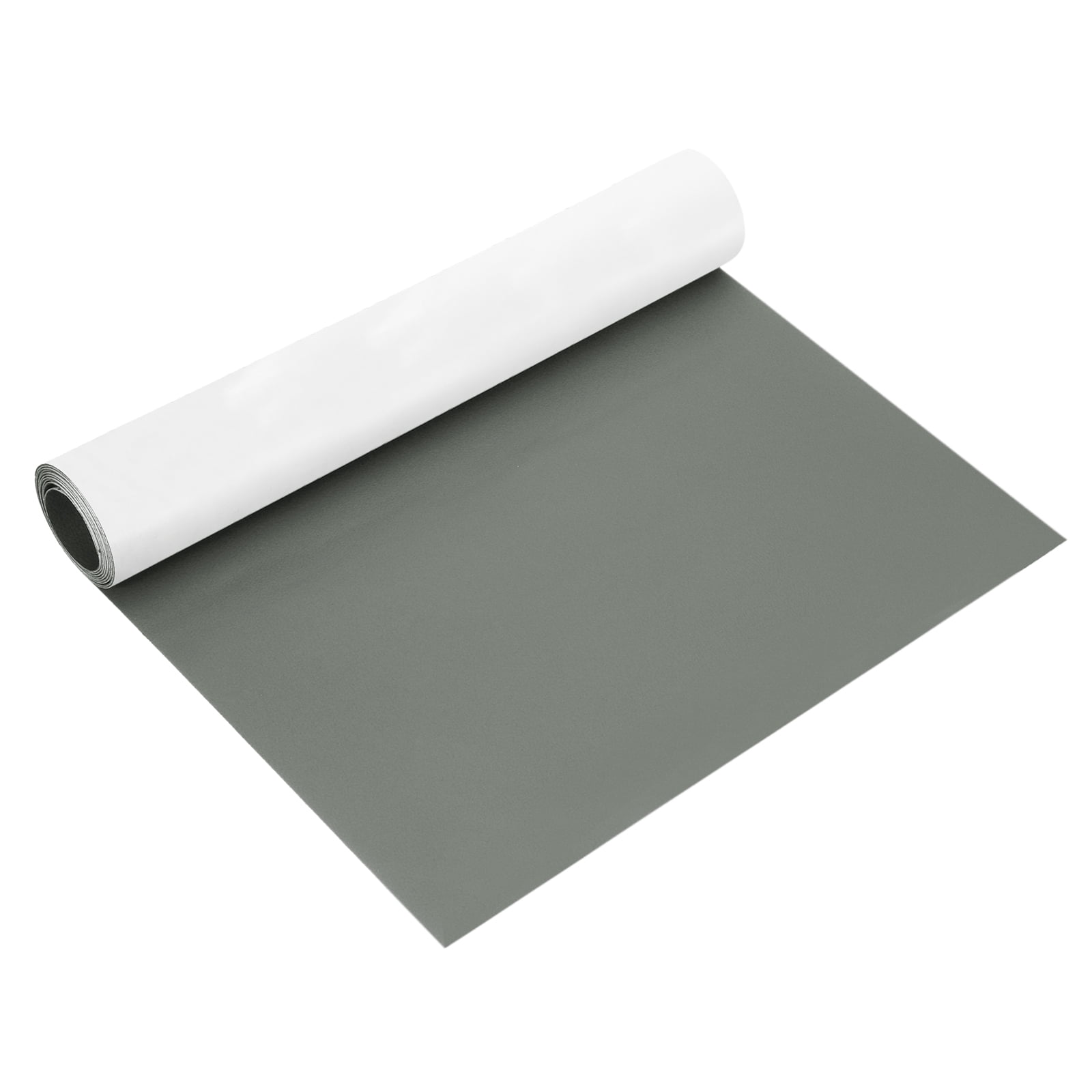 Uxcell Leather Repair Patch 16"x79" Self-Adhesive Leather Vinyl Repair Tape Kit for Furniture Couches Sofa Chair Car Boat Seats Jackets, Dark Gray