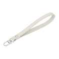 thumbnail image 1 of Uxcell Leather Wristlet Strap, PU Leather Keychain for Women Wallet Clutch Phone Car Key White, 1 of 7