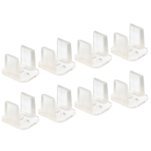 Uxcell Led Neon Mounting Clips, Fixing Clamps Holder Fit 8mm Silicone LED Neon Flex Strip Lighting, Pack of 40
