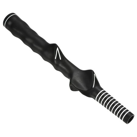 Uxcell Left Hand Teaching Practice Swing Aid Golf Club Training Grip Black