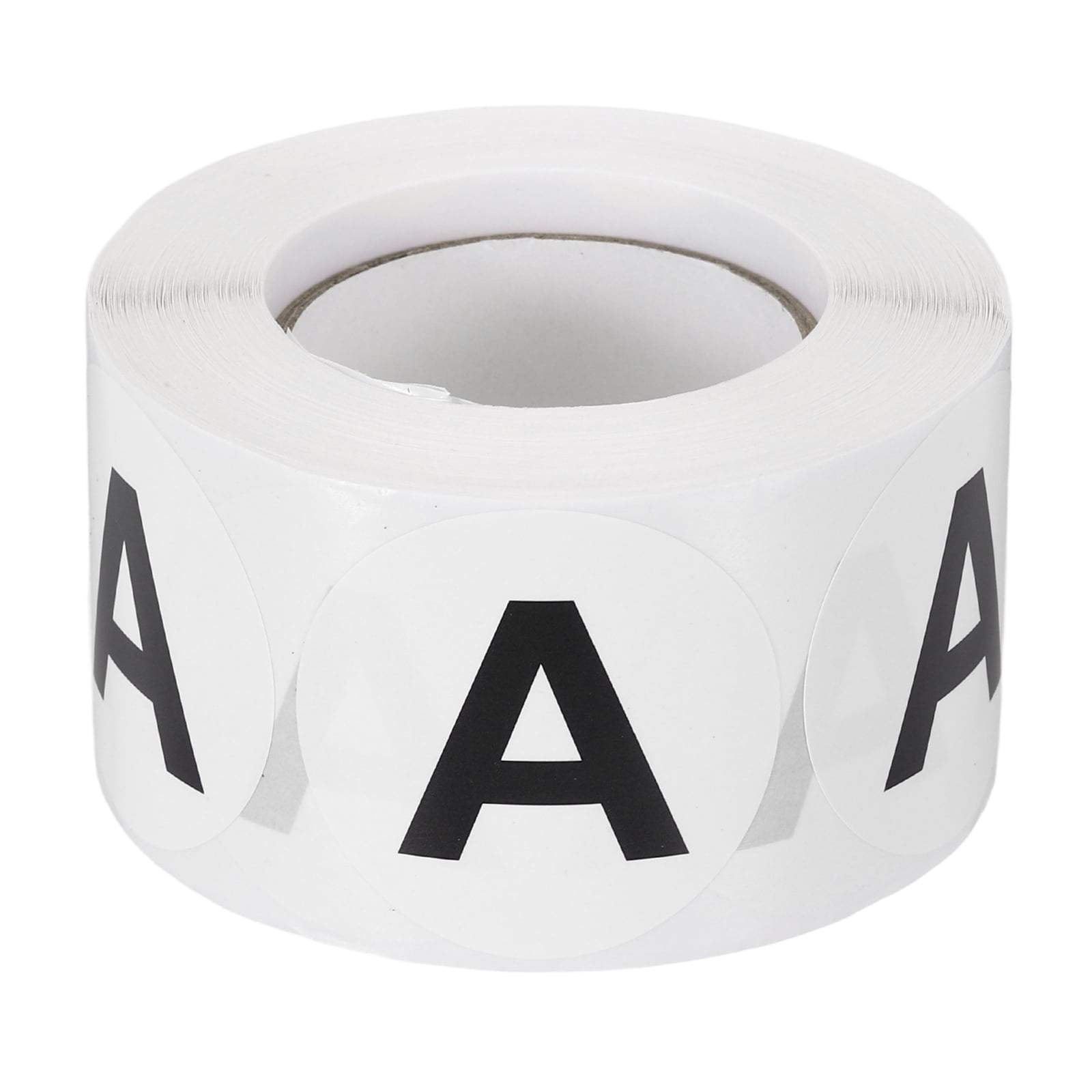 Uxcell Letter Inventory Labels, Round Circle Dots Stickers for ...