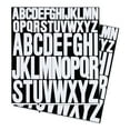 thumbnail image 1 of Uxcell Letter Stickers 1 inch 2 inch, 12 Sheets Self Adhesive Alphabet Sticker Vinyl Letter Decals, White, 1 of 6