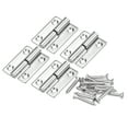 thumbnail image 1 of Uxcell Lift Off Hinge, 2" 304 Stainless Steel Left Detachable Slip Joint Flag Hinges 4 Pack, 1 of 6