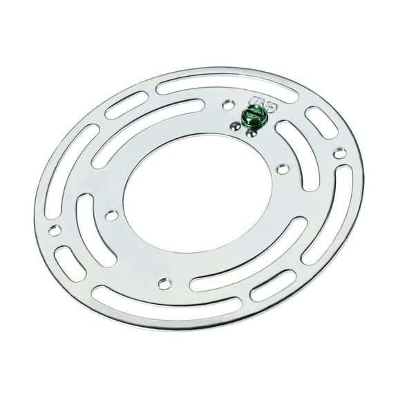 Uxcell Light Crossbar 4 Inch Diameter Circle Mounting Bracket Zinc-plated Iron