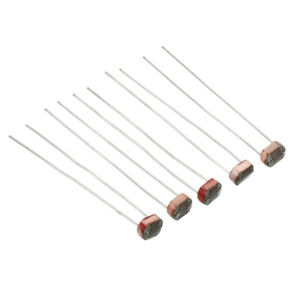 Uxcell Light Dependent Resistor Assorted Kit Photo Light Sensitive Resistor Set 50pcs
