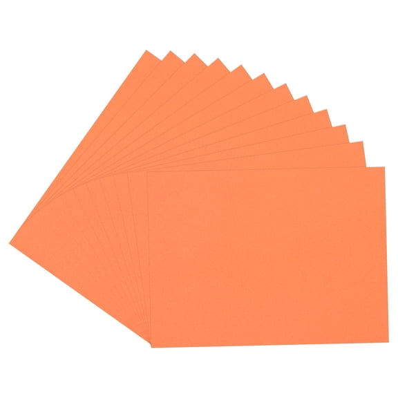 Uxcell Light Orange EVA Foam Sheets 7.9x5.9 in 2mm Thickness for Crafts DIY, 12 Pcs