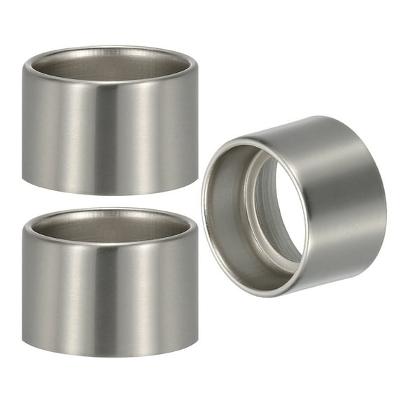Uxcell Light Socket Shade Ring, 35 mm Metal Hanging Lamp Holder Parts, Nickel 3Pcs