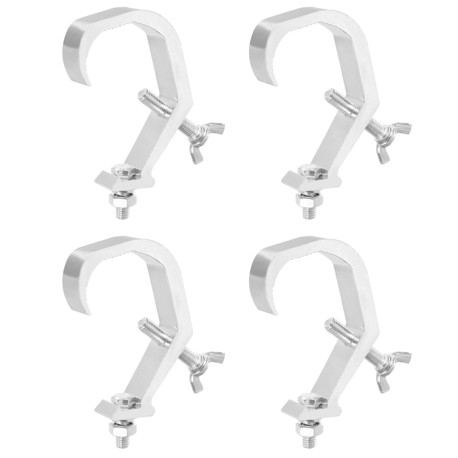 Uxcell Light Truss Clamps, 0.8" W Lighting Pipe C Clamp for 1.572.05