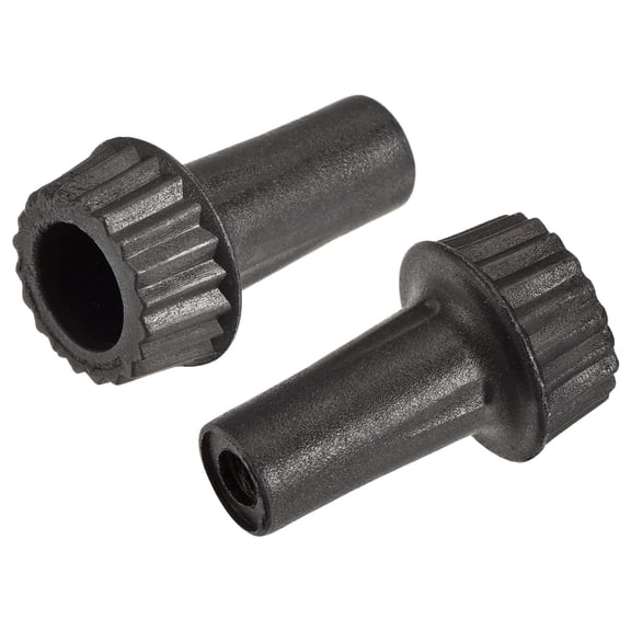 Uxcell Light Turn On/Off Switch Knob Replacement 0.79" Length Black 9Pack