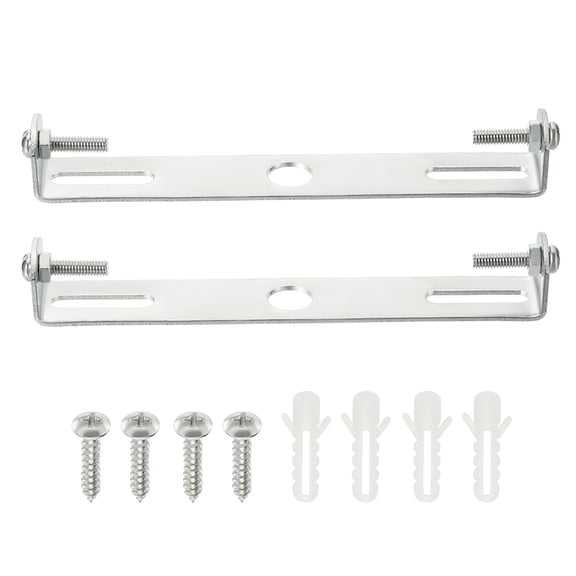 Uxcell Lighting Fixture Mounting Bracket Ceiling Light Plate 120x18x17mm 2 Set
