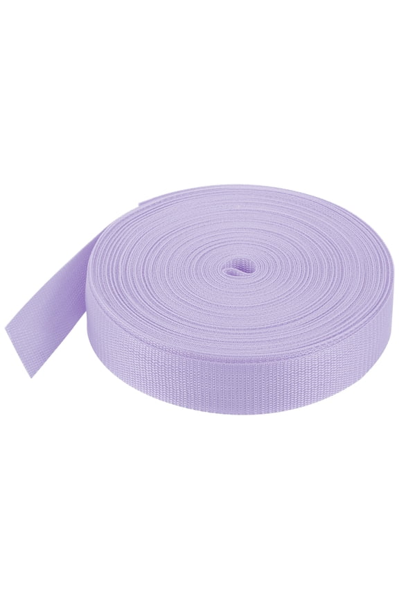 Lightweight Polypropylene Webbing Strap 3.8cm 25 Yard Backpack Strapping Band Pink for Luggage Cargo Straps