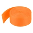 thumbnail image 1 of Uxcell Lightweight Polypropylene Webbing Strap 3.8cm 5 Yard Backpack Strapping Band Light Orange for Cargo Straps, 1 of 5