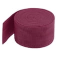 thumbnail image 1 of Uxcell Lightweight Polypropylene Webbing Strap 5cm 5 Yard Backpack Strapping Band Dark Red for Cargo Straps, 1 of 5