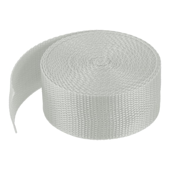 Uxcell Lightweight Polypropylene Webbing Strap 5cm 5 Yard Backpack Strapping Band Pale Grey for Cargo Straps
