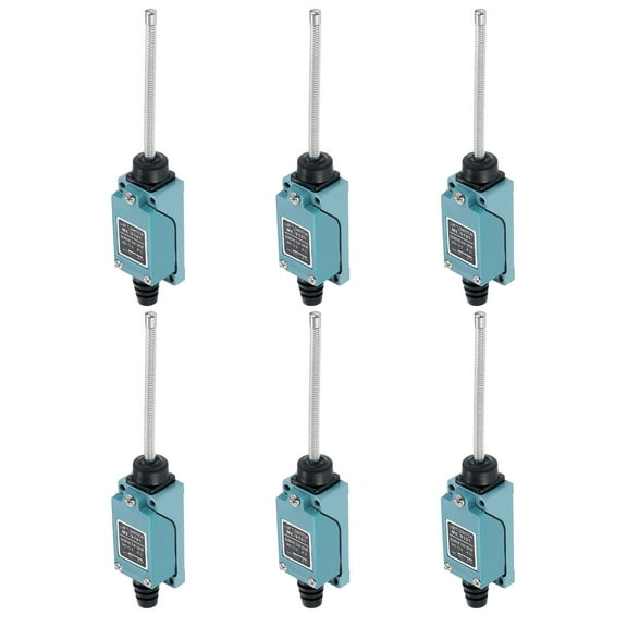 Uxcell Limit Switch Flexible Coil Spring Momentary Switch ME-9101 1NC1NO for 3D Printer Door Switch 6 Pcs