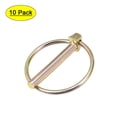 thumbnail image 1 of Uxcell Linch Pin with Ring 6mm x 45mm Trailer Pins Assortment Kit for Boat Kayak Canoe Trailer Trolley  10Pcs, 1 of 5