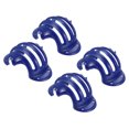thumbnail image 1 of Uxcell Line Marking Drawing Stencils Marker Alignment Tool Golf Ball Liner Blue 4 Pack, 1 of 5