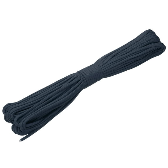4mm Nylon Rope, 10ft Portable Clothesline for Luggage and Backpack Tie Downs, Hanging Clothes, Swings, Camping and Mountaineering Tie Downs, Navy Glue