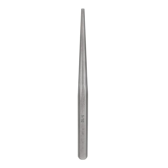 Uxcell Line-up Punch 5/32"x8" Round Tip Non-marring Roll Pin Cylindrical Alignment Punches for Watch Repair Jewelry Machinery Maintenance