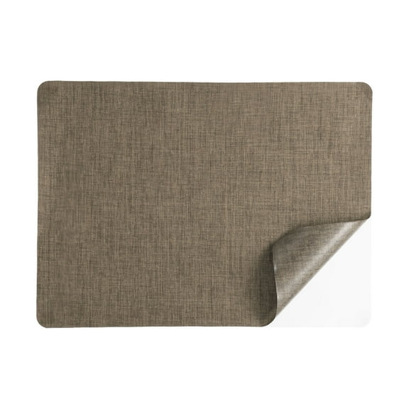 Uxcell Linen Repair Patch, 8 x 11 Inch Self-Adhesive Linen Fabric Repair Patches for Sofa Couch Clothes Handbag Tents Car Seats Furniture, Coffee