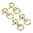 thumbnail image 1 of Uxcell Lobster Clasp Keychains, 4 Pack 2/1 Inch Round Clasps Swivel Trigger Snap Hook, 1 of 5