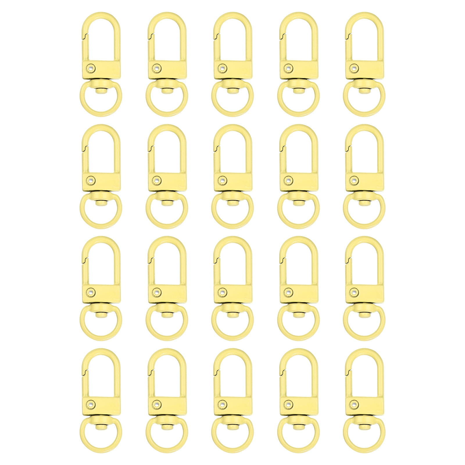 AUGYUESS 40 PCS Colorful Metal Lobster Claw Clasps - 8 Colors, DIY Keychain & Jewelry Making Accessories 3 thumbnail image