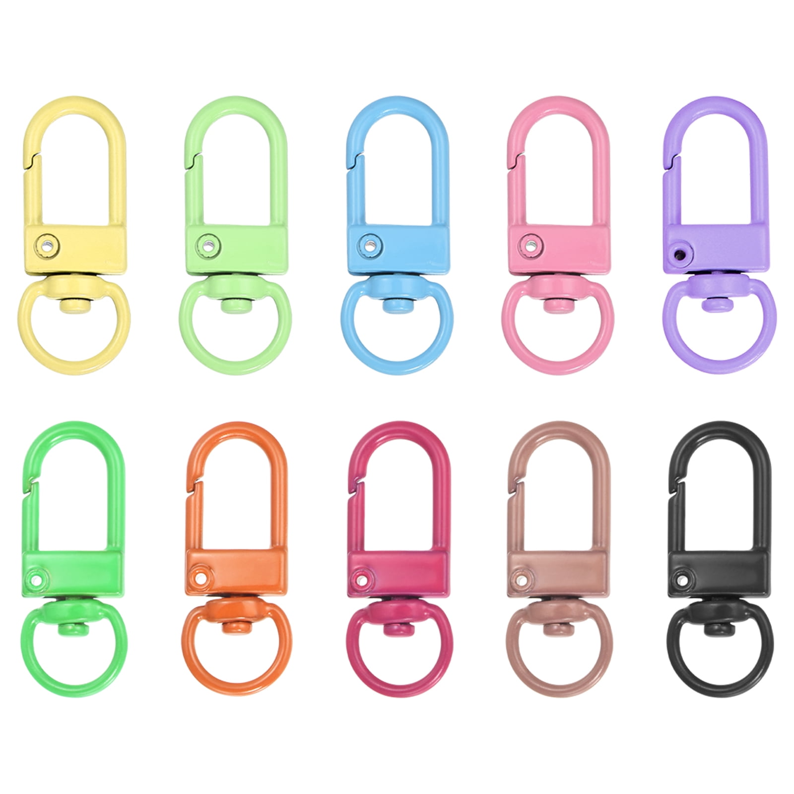 Star Shape Lobster S Keychain Hardware Uxcell Swivel Clasps - 24pc