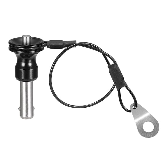 Uxcell Lock Pins with Button Handle, 304 Stainless Steel Quick Release Pin with 21cm Wire, 8mm to 16mm