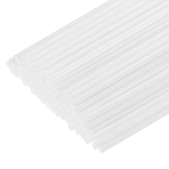 Uxcell Lollipop Sticks 5Inch, 500 Pack Cake Toppers Stick, White Candy Making Sucker Sticks for Cake Making, Cookies, Homemade Candy, Chocolate