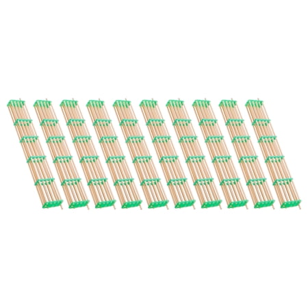 Uxcell Long Queen Bee Cage, Bamboo Bee Cage Apiculture Tools for Bee Beekeeping 10Pack