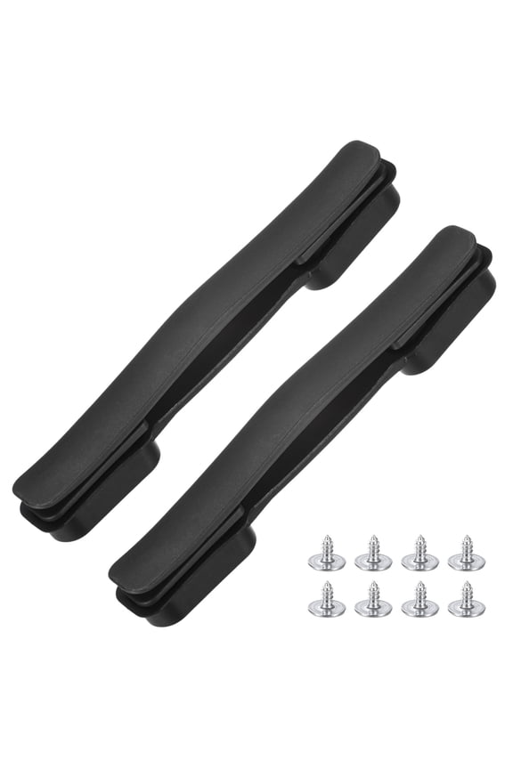 Luggage Replacement Handle [2PCS] -Plastic Handle Grip for Suitcase & Luggage - [Black-8.5IN]