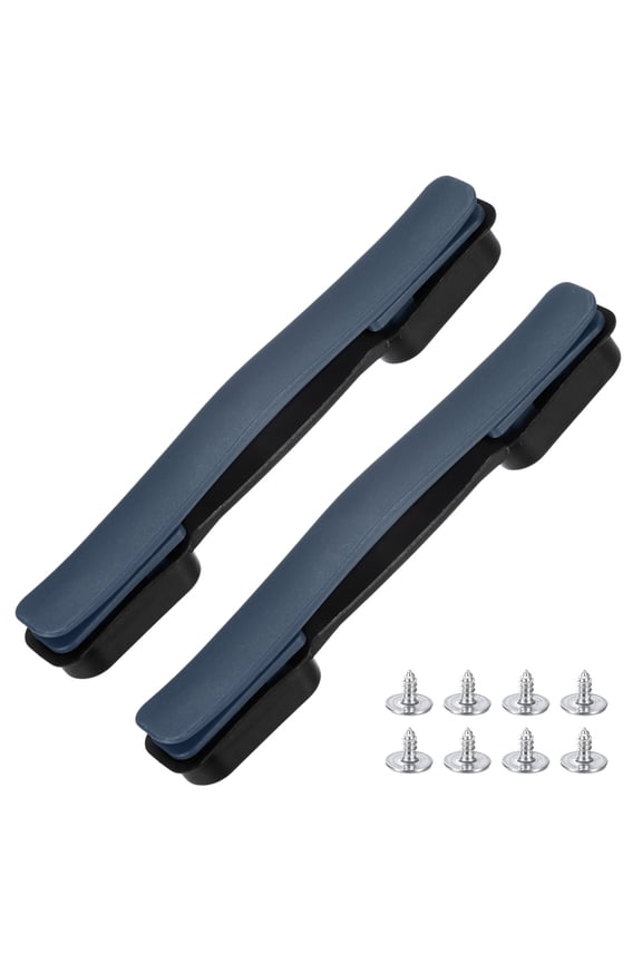Luggage Replacement Handle [2PCS] -Plastic Handle Grip for Suitcase & Luggage - [Dark Blue-8.5IN]