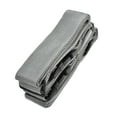 thumbnail image 1 of Uxcell Luggage Strap Suitcase Belt with 2 Buckles, 2Mx5cm Cross Adjustable PP Travel Packing Accessory Gray, 1 of 5