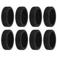thumbnail image 1 of Uxcell Luggage Wheels Covers, Luggage Wheel Protector All-Inclusive Covers for Suitcase, Black 8Pcs, 1 of 6